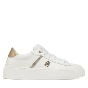 Sneakersy Tommy Hilfiger Low Cut Lace-Up Sneaker T4A9-33933-0206 S Biały