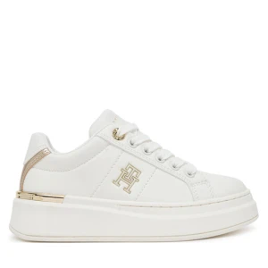 Sneakersy Tommy Hilfiger Low Cut Lace-Up T3A9-33985-1355 S Biały