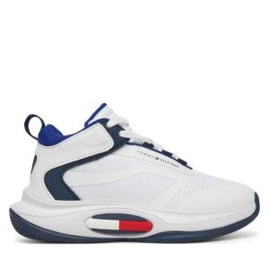 Sneakersy Tommy Hilfiger Low Cut Lace-Up T3B9-33884-1695 Biały