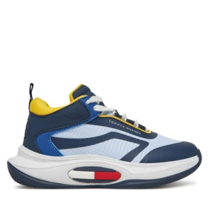 Sneakersy Tommy Hilfiger Low Cut Lace-Up T3B9-33884-1695 Granatowy