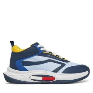 Sneakersy Tommy Hilfiger Low Cut Lace-Up T3B9-33884-1695 Granatowy