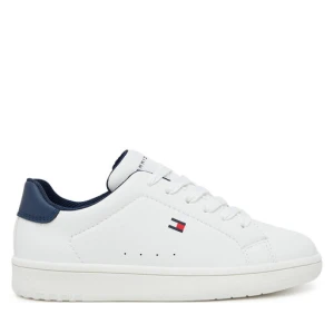 Sneakersy Tommy Hilfiger Low Cut Lace-Up T3X9-34073-1355X S Biały