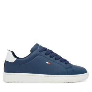 Sneakersy Tommy Hilfiger Low Cut Lace-Up T3X9-34073-1355X S Granatowy