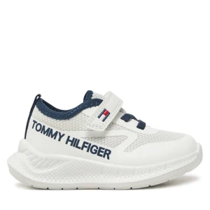 Sneakersy Tommy Hilfiger Low Cut Lace-Up/Velcro Sneaker T1B9-33868-1756 M Biały