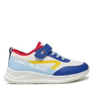 Sneakersy Tommy Hilfiger Low Cut Lace-Up/Velcro Sneaker T1B9-33868-1756 S Biały