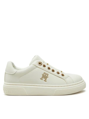 Sneakersy Tommy Hilfiger Low Cut Sneaker T3A9-33744-1355 M Biały