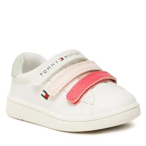 Sneakersy Tommy Hilfiger Low Cut Velcro Sneaker T1A9-32710-1355 M Biały