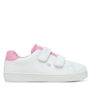 Sneakersy Tommy Hilfiger Low Cut Velcro Sneaker T1A9-33965-1355 S Biały