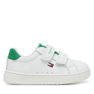 Sneakersy Tommy Hilfiger Low Cut Velcro Sneaker T1X9-33836-1355 M Biały