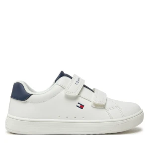 Sneakersy Tommy Hilfiger Low Cut Velcro Sneaker T1X9-33836-1355 S Biały