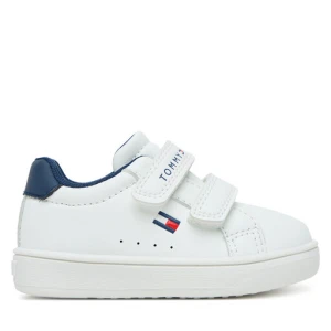 Sneakersy Tommy Hilfiger Low Cut Velcro Sneaker T1X9-34062-1355 M Biały