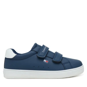 Sneakersy Tommy Hilfiger Low Cut Velcro Sneaker T1X9-34062-1355 S Granatowy