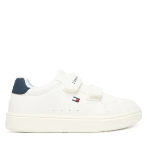 Sneakersy Tommy Hilfiger Low Cut Velcro T1X9-34338-1355 M Biały