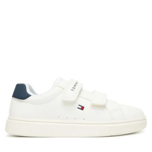 Sneakersy Tommy Hilfiger Low Cut Velcro T1X9-34338-1355 S Biały