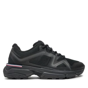 Sneakersy Tommy Hilfiger M Runner Tech Knit FM0FM05109 Czarny