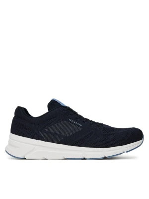Sneakersy Tommy Hilfiger Modern Comfort Run Knit FM0FM05524 Granatowy