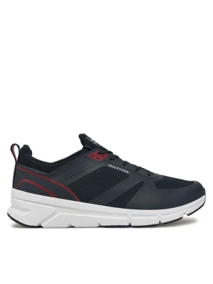 Sneakersy Tommy Hilfiger Modern Comfort Run Mix FM0FM05471 Granatowy