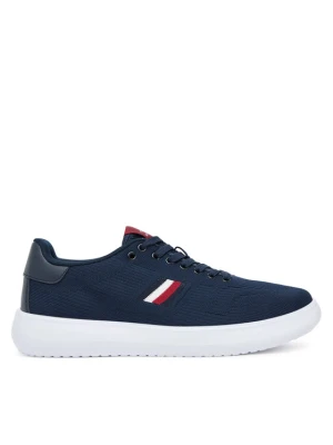 Sneakersy Tommy Hilfiger Modern Lightcup FM0FM05528 Granatowy