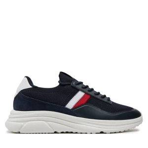 Sneakersy Tommy Hilfiger Modern Runner Premium Knit FM0FM05135 Granatowy