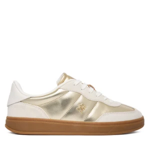 Sneakersy Tommy Hilfiger Mu Jackie Metallic FW0FW09026 Złoty