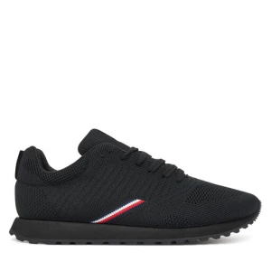 Sneakersy Tommy Hilfiger New Runner Eva Corpo Knit FM0FM05648 Czarny