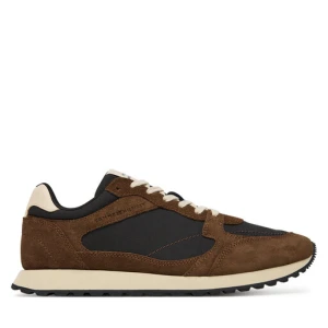 Sneakersy Tommy Hilfiger New Runner Eva Mix FM0FM05638 Brązowy
