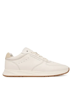 Sneakersy Tommy Hilfiger Newport Lth FM0FM05871 Kremowy