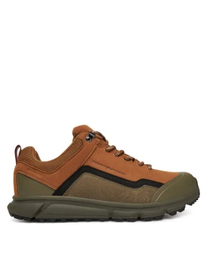 Sneakersy Tommy Hilfiger Outdoor Runner Low Wpm FM0FM05655 Brązowy