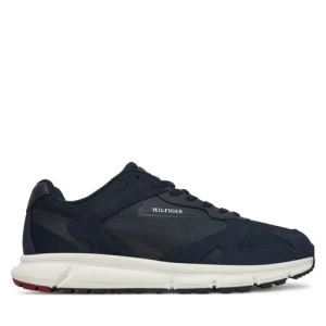 Sneakersy Tommy Hilfiger Outdoor Runner Mix FM0FM05574 Granatowy