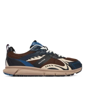 Sneakersy Tommy Hilfiger Outdoor Sneaker Tech Mix FM0FM05843 Brązowy