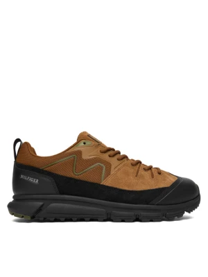 Sneakersy Tommy Hilfiger Outdoor Sneaker Tech Suede Wpm FM0FM05723 Brązowy