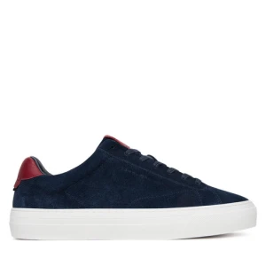 Sneakersy Tommy Hilfiger Premium Dress Cupsole FM0FM05573 Granatowy