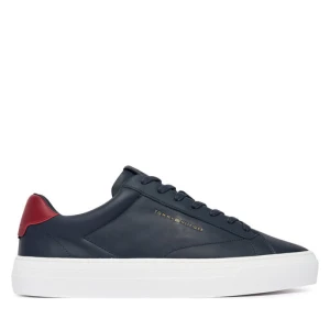 Sneakersy Tommy Hilfiger Premium Dress Cupsole Lth FM0FM05572 Granatowy