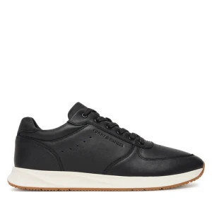 Sneakersy Tommy Hilfiger Premium Leather Hybrid FM0FM05700 Czarny