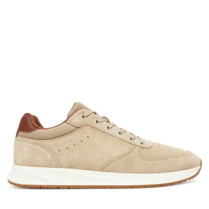 Sneakersy Tommy Hilfiger Premium Suede Hybrid FM0FM05690 Beżowy