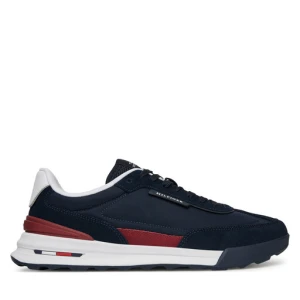 Sneakersy Tommy Hilfiger Retro Runner Nylon Mix FM0FM05523 Granatowy
