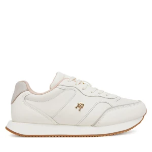 Sneakersy Tommy Hilfiger Runner FW0FW08696 Écru