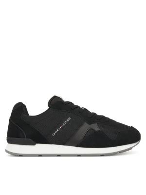Sneakersy Tommy Hilfiger Runner Icon Mix FM0FM05679 Czarny