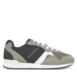 Sneakersy Tommy Hilfiger Runner Icon Mix FM0FM05679 Szary