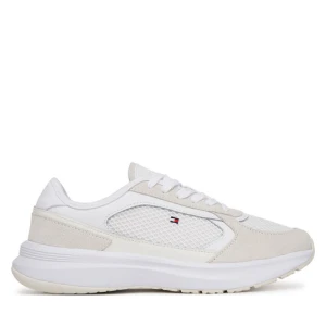 Sneakersy Tommy Hilfiger Sporty Runner FW0FW08644 Biały