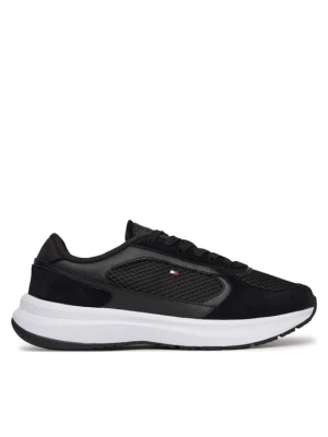 Sneakersy Tommy Hilfiger Sporty Runner FW0FW08644 Czarny