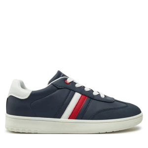 Sneakersy Tommy Hilfiger Stripe Low Cut Lace-Up Sneaker T3X9-33851-1269 S Granatowy