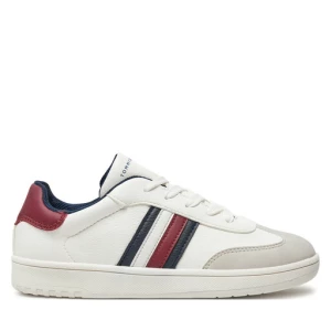 Sneakersy Tommy Hilfiger Stripes Low Cut Lace-Up Sneaker T3X9-33645-1269 Biały