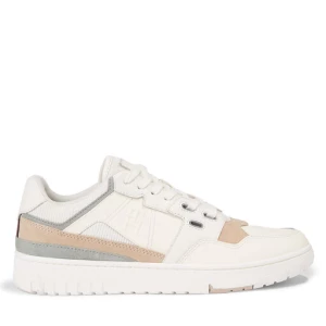 Sneakersy Tommy Hilfiger Th Basket Better Ii Lth Mix FM0FM04794 Beżowy