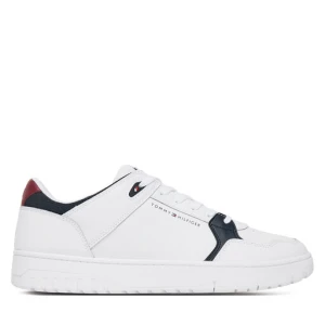 Sneakersy Tommy Hilfiger Th Basket Core Lite Lth Mix FM0FM05518 Biały