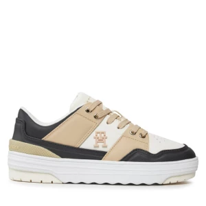 Sneakersy Tommy Hilfiger Th Basket Sneaker Lo FW0FW07756 Beżowy