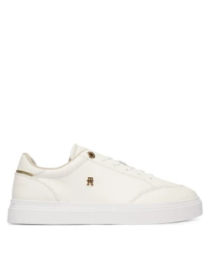 Sneakersy Tommy Hilfiger Th Chic Cupsole FW0FW09106 Écru Kremowy