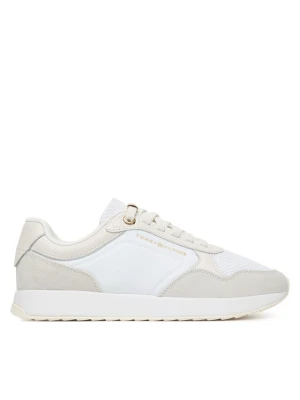 Sneakersy Tommy Hilfiger Th Chic Eva Runner Mesh FW0FW09465 Beżowy