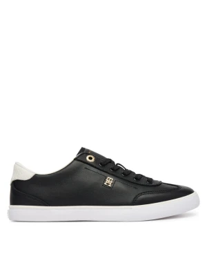 Sneakersy Tommy Hilfiger Th Chic Low Profile Vulc FW0FW09104 Czarny