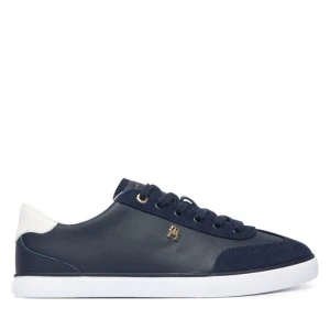 Sneakersy Tommy Hilfiger Th Chic Low Vulc FW0FW09391 Granatowy